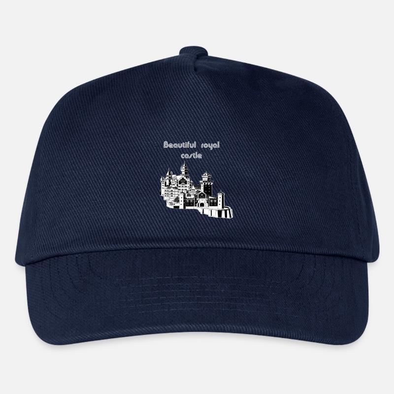 Schloss Neuschwanstein - Kinder Basecap - Navy