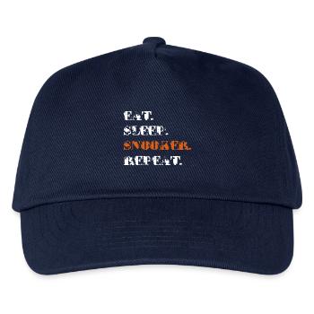 billard - Casquette de baseball Enfant - marine - Devant