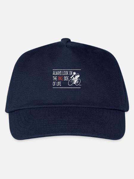Für Rennradprofis: the bike side! - Kinder Basecap - Navy