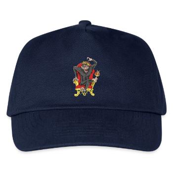 Bitcoin Monkey King - Beta Edition - Casquette de baseball Enfant - marine - Devant