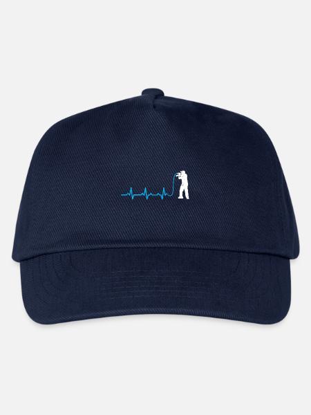 Heartbeats Love Rap Artist T-shirt - Kinder Basecap - Navy
