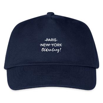 Paris? New York? Oldenburg! | gift - Kids’ Baseball Cap - navy - Front