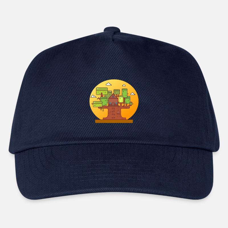 Baumhaus Abenteuer - Kinder Basecap - Navy