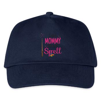 I Have Mommy Under My Spell - Halloween Zauber - Kinder Basecap - Navy - Vorne