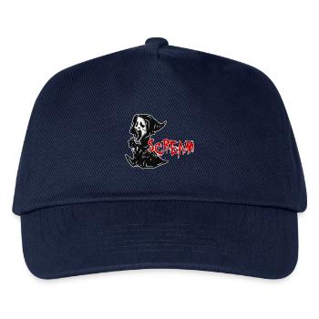 Cri cadeau d'halloween - Casquette de baseball Enfant - marine - Devant