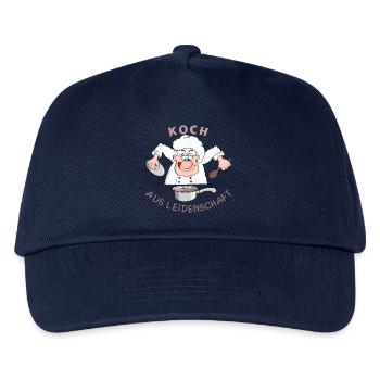 Koch aus Leidenschaft - Kinder Basecap - Navy - Vorne