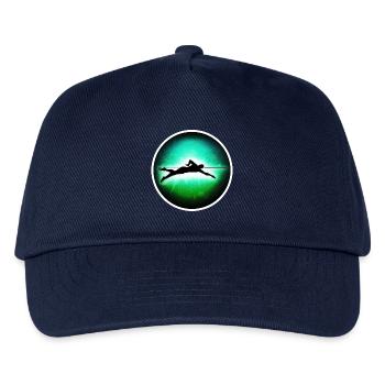 Schwimmen - Schwimmer - Kinder Basecap - Navy - Vorne