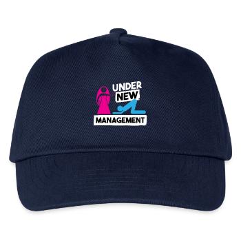 Junggeselle Junggesellin Hochzeitsfeier Party - Kinder Basecap - Navy - Vorne