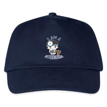 Tierarzt - Kinder Basecap - Navy - Vorne