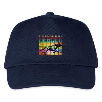 Hollandse Herder Kurzhaar - Kinder Basecap - Navy - Vorne