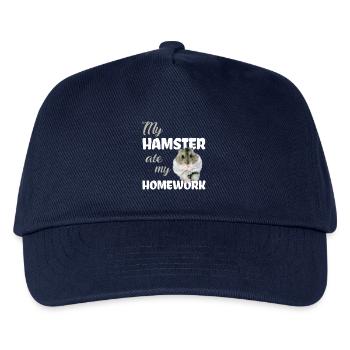 Devoirs de hamster drôle disant - Casquette de baseball Enfant - marine - Devant