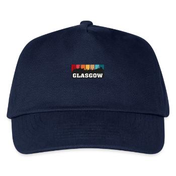 Glasgow Ecosse Voyage Skyline Souvenir Landmark - Casquette de baseball Enfant - marine - Devant