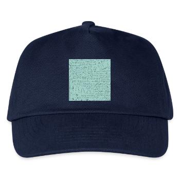 Math Equation Pattern, Math Formula Lover Gift - Kids’ Baseball Cap - navy - Front