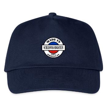 MADE IN SCHLESWIG HOLSTEIN Lübeck Geschenk - Kinder Basecap - Navy - Vorne