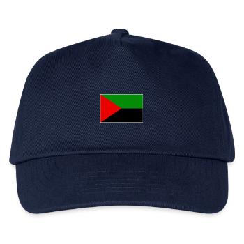 Flagge von Martinique rot grün schwarz - Kinder Basecap - Navy - Vorne
