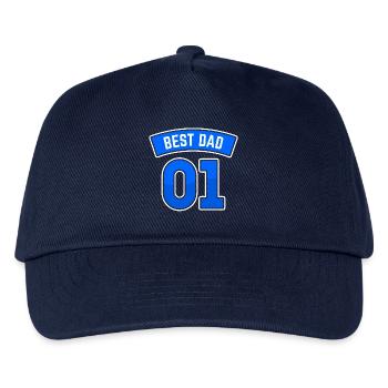 Best Papa Dad Father Father's Day Favorite Papa - Kids’ Baseball Cap - navy - Front