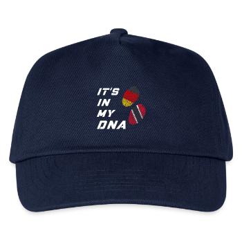 Dans mon ADN Allemagne / Trinité-et-Tobago - Casquette de baseball Enfant - marine - Devant