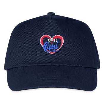 Großmama Glückwunsc Statement Beste Oma Großmutter - Kinder Basecap - Navy - Vorne