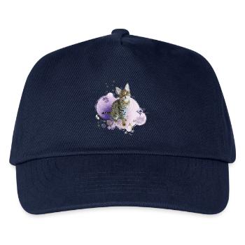 Tabby - Kids’ Baseball Cap - navy - Front