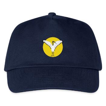 Mülleimer Hühnervogel - Kinder Basecap - Navy - Vorne