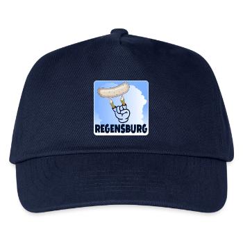 REGENSBURG WEIßWURST ZUZELN - Kinder Basecap - Navy - Vorne