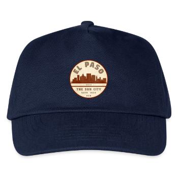 El Paso Skyline Vintage Seal - Kinder Basecap - Navy - Vorne