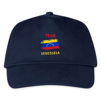 Team Venezuela - Kids’ Baseball Cap - navy - Front