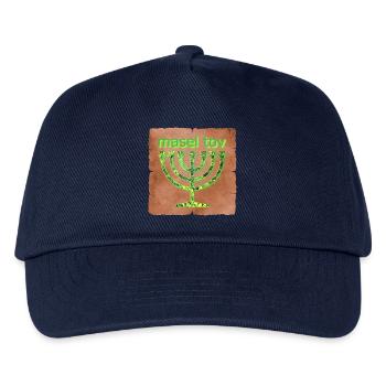 masel tov e 35 - Kinder Basecap - Navy - Vorne
