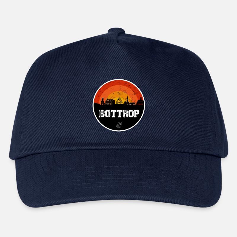 Bottrop Skyline - Kinder Basecap - Navy