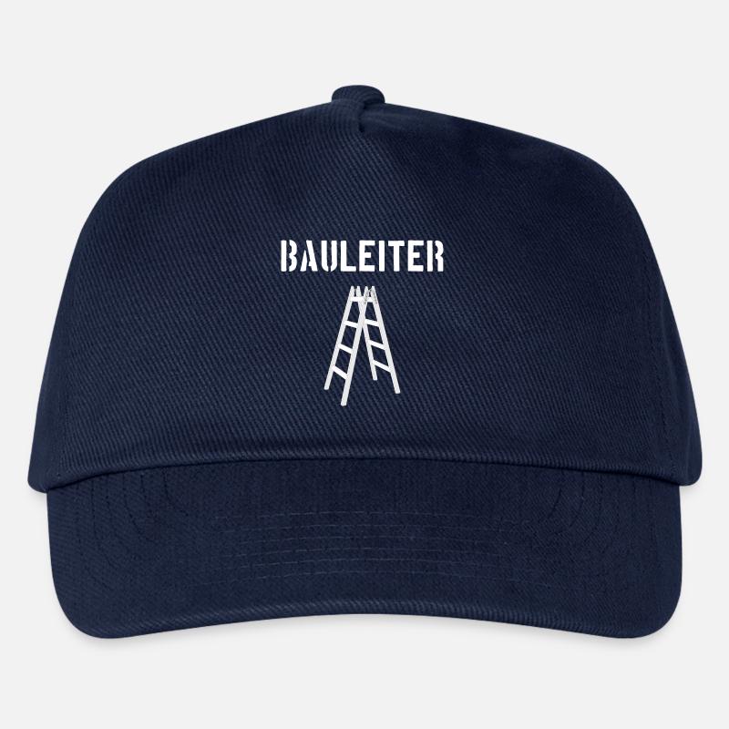 Bauleiter / Bau-Leiter - Kinder Basecap - Navy