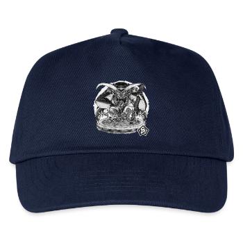 Koch, Köchin, Chefkoch aus der Hölle - Kinder Basecap - Navy - Vorne