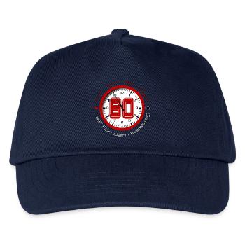 60 years I am so ripe for the exit - time - Kids’ Baseball Cap - navy - Front