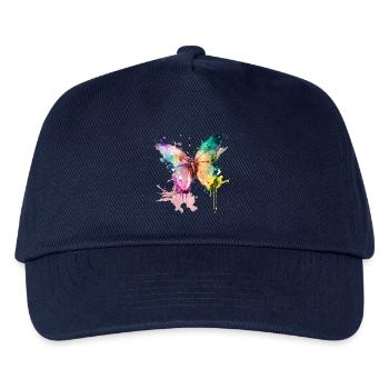 flatterne Träume - Kinder Basecap - Navy - Vorne