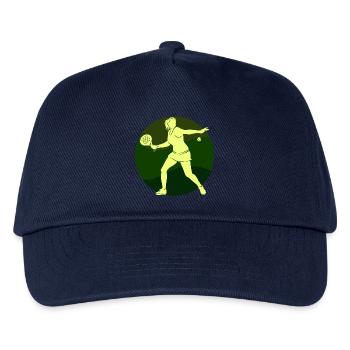 Butterfly Ball Padel Player Training Racket Ball - Casquette de baseball Enfant - marine - Devant