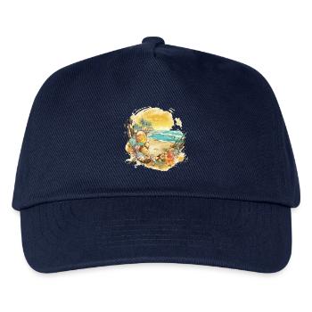 Strandtraum - Kinder Basecap - Navy - Vorne