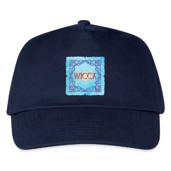 Cadre celtique Wicca E 238 - Casquette de baseball Enfant - marine - Devant