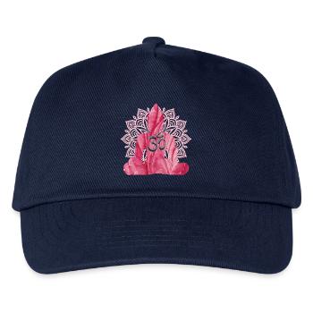 om mit buddha e 229 - Kinder Basecap - Navy - Vorne