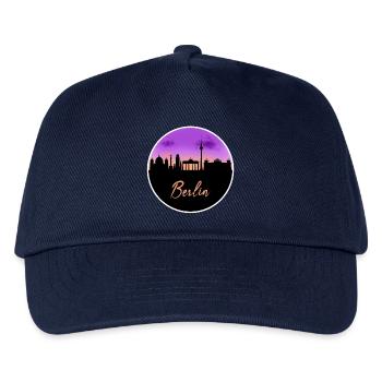 Berlin Fine Skyline - Kids’ Baseball Cap - navy - Front