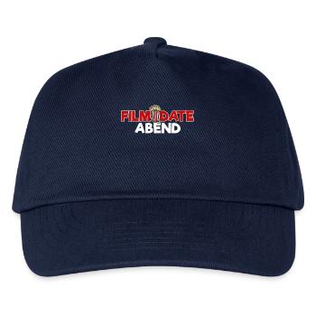 Movies Statement Popcorn Filme Theater Streaming - Kinder Basecap - Navy - Vorne