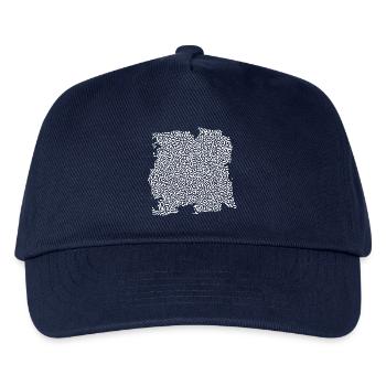Turing Pattern Blanc - Ver - Casquette de baseball Enfant - marine - Devant