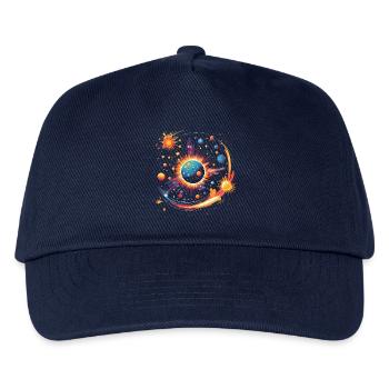 Big Bang - Casquette de baseball Enfant - marine - Devant