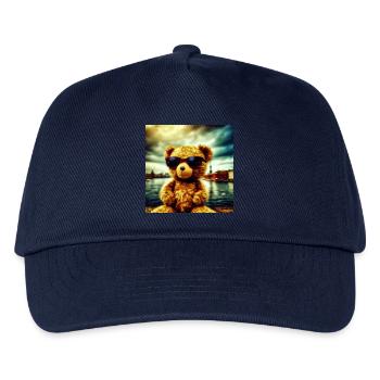 Teddy goes Wild - Kinder Basecap - Navy - Vorne