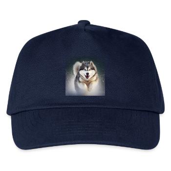 Run - Kids’ Baseball Cap - navy - Front
