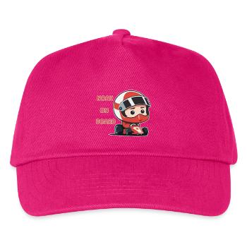 Noah on board - Kids’ Baseball Cap - fuchsia - Front