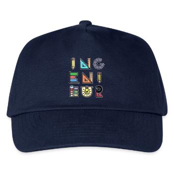 Engineer Job Profession Career Work Success - Kids’ Baseball Cap - navy - Front
