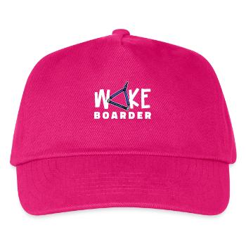 Surfing Kitesurfer Statement Wakeboard - Casquette de baseball Enfant - fuchsia - Devant