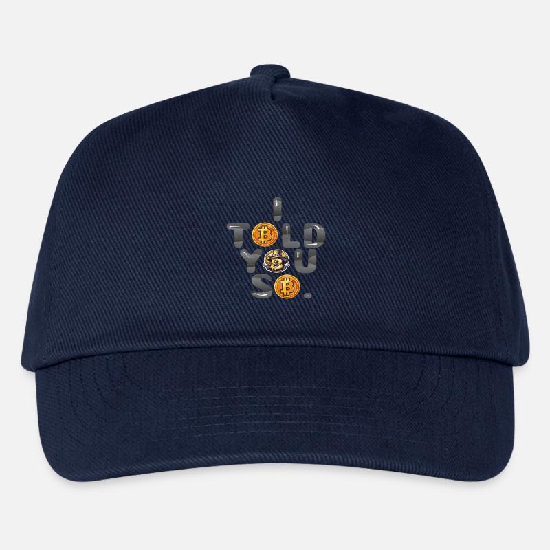 I TOLD YOU SO - Kinder Basecap - Navy