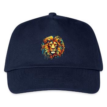 Lion - Kids’ Baseball Cap - navy - Front