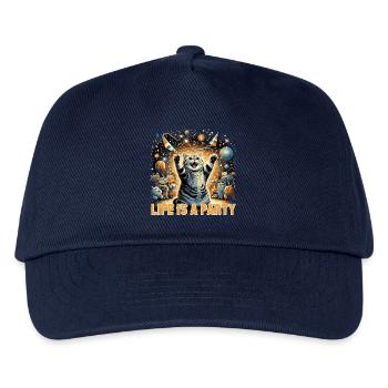 British Shorthair Cat BKH Party Gift - Kids’ Baseball Cap - navy - Front