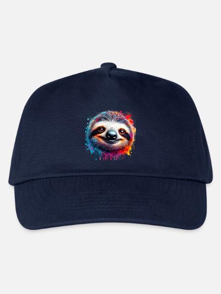 Faultier - Kinder Basecap - Navy